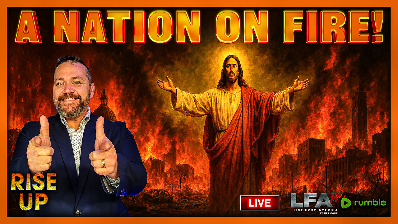 A NATION ON FIRE! | RISE UP 9.22.25 8AM
