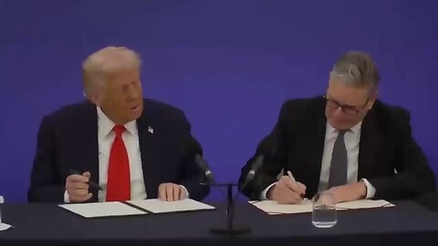 🚨 Trump and Starmer sign ‘groundbreaking’ tech partnership