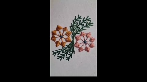 Embroidery design👍🏻💯 #embroiderydesign