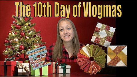 The 10th day of Christmas Vlogmas #vlogmas #kimdeilh #love #sewingtip