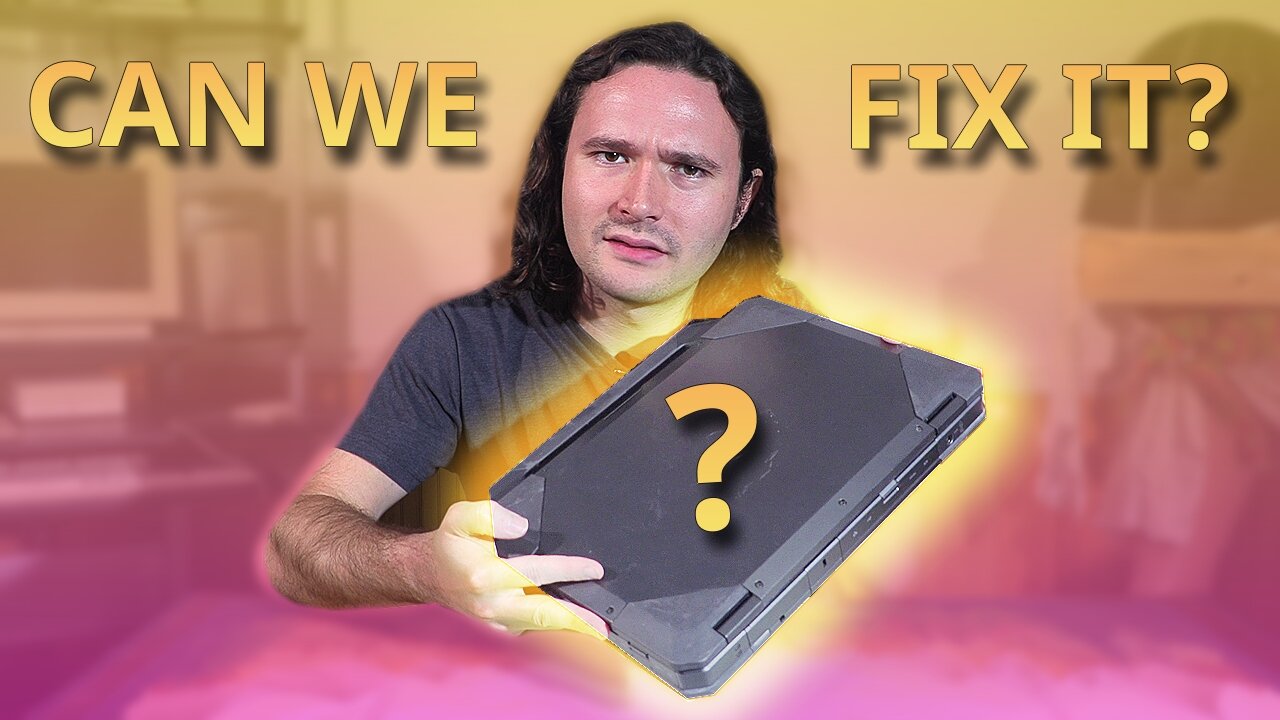 We Bought a Broken $50 Dell Toughbook... Was it worth it?
