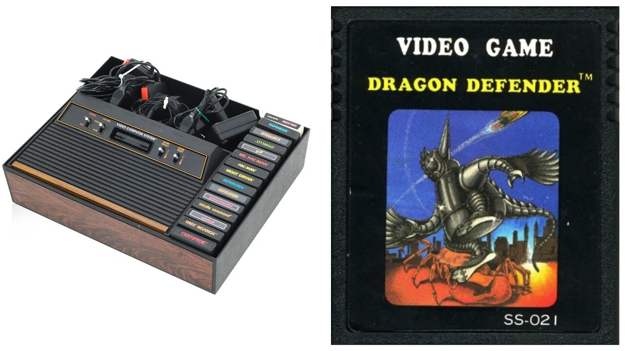 Atari 2600 - Dragon Defender