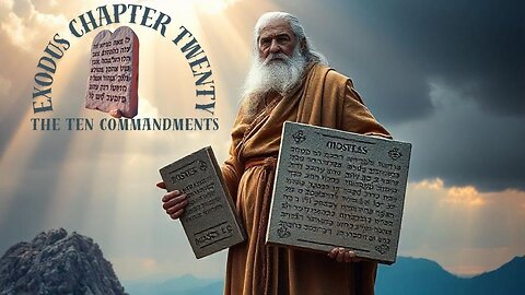 Exodus Chapter 20 Bible Study: The Ten Commandments