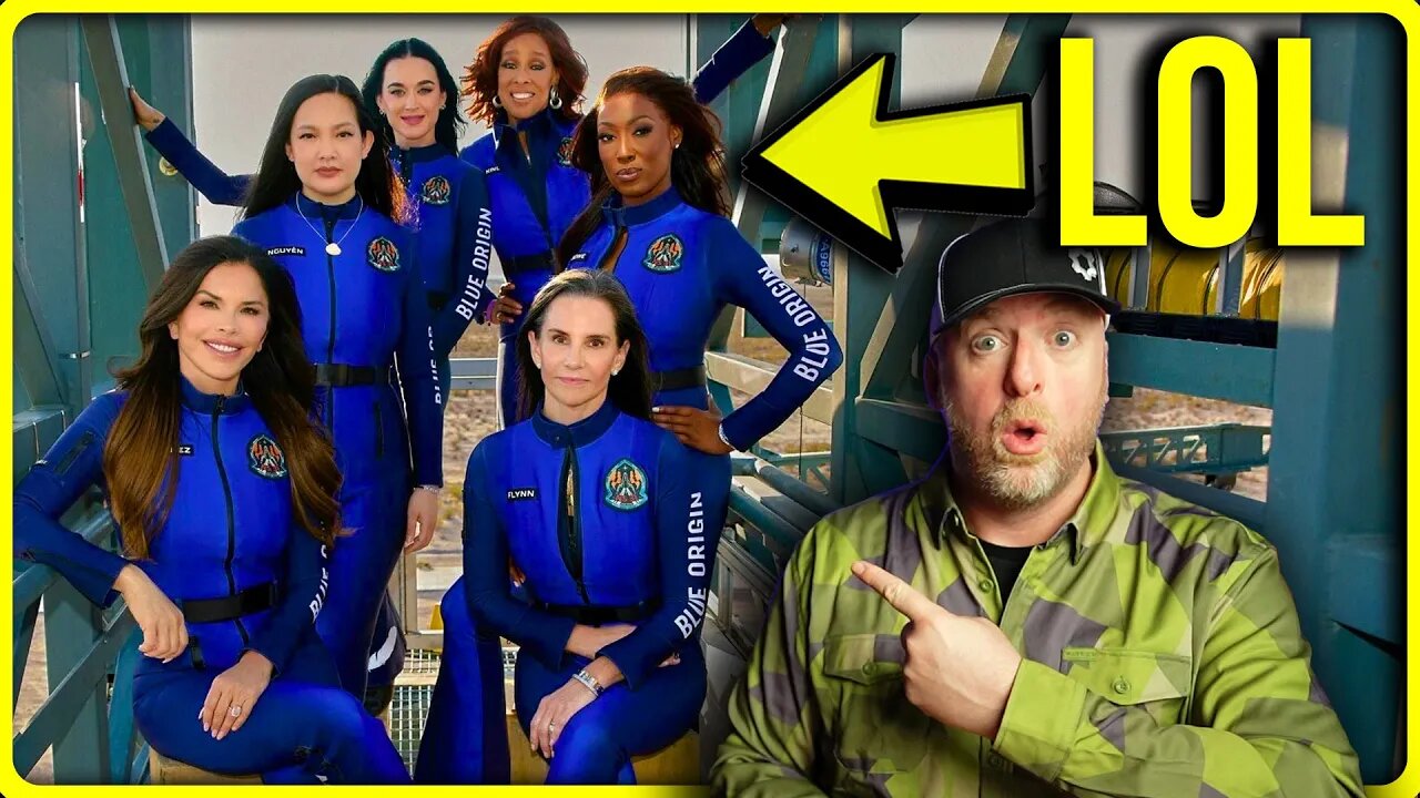 LOL! KATIE PERRY BLUE ORIGIN IN SPACE LOL!