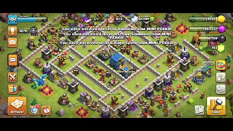 clash of clans gameplay part - 43