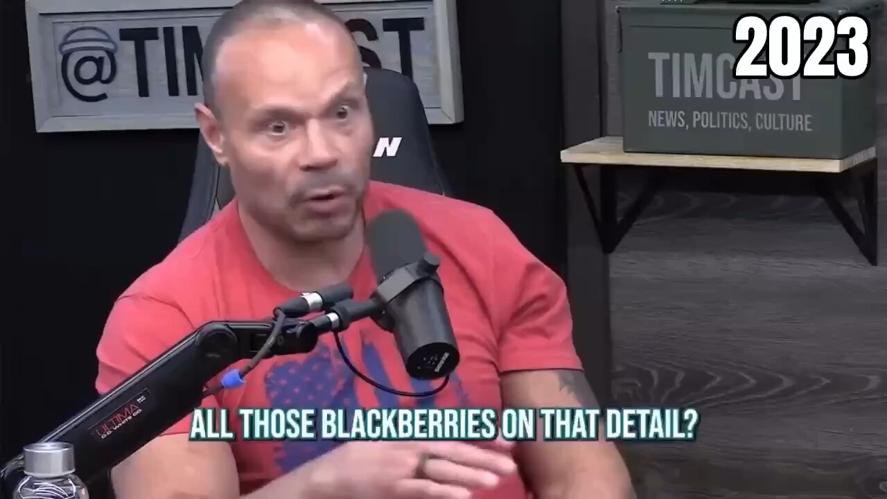 Bongino explaining the so-called disappeared blackberries after Clinton was on the Lolita express