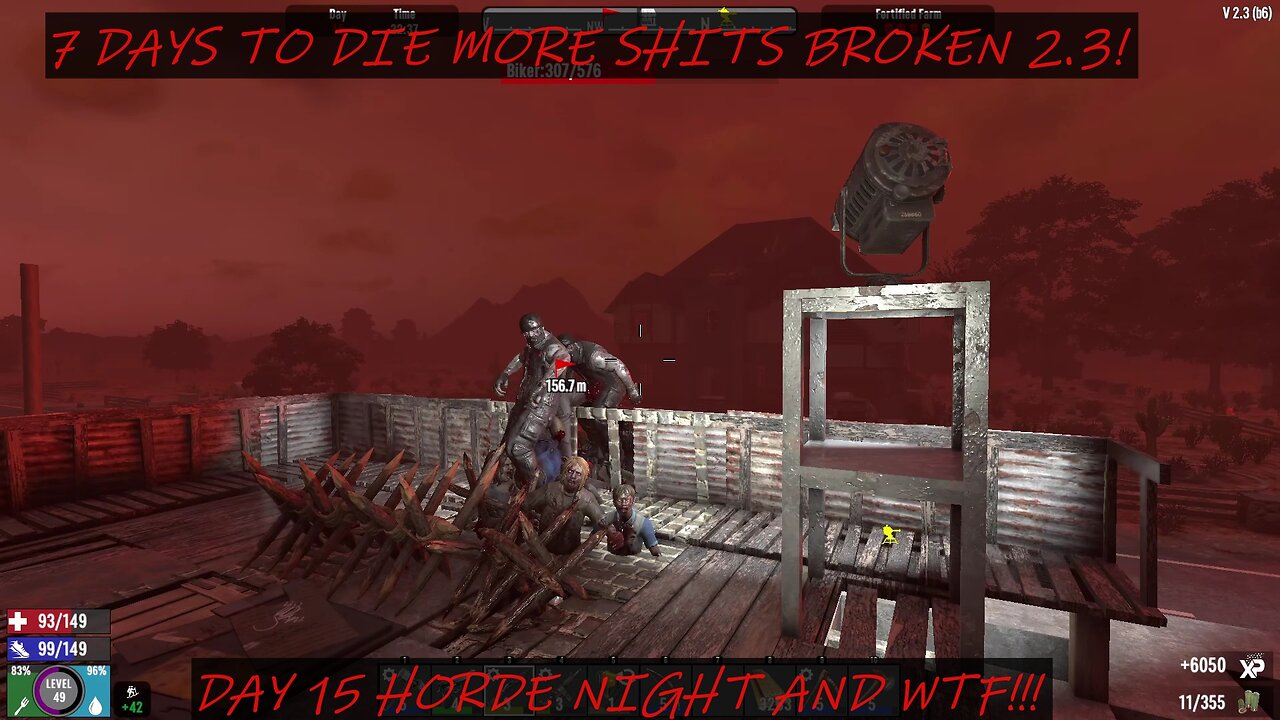 7 DAYS TO DIE MORE SHITS BROKEN 2.3 DAY 15