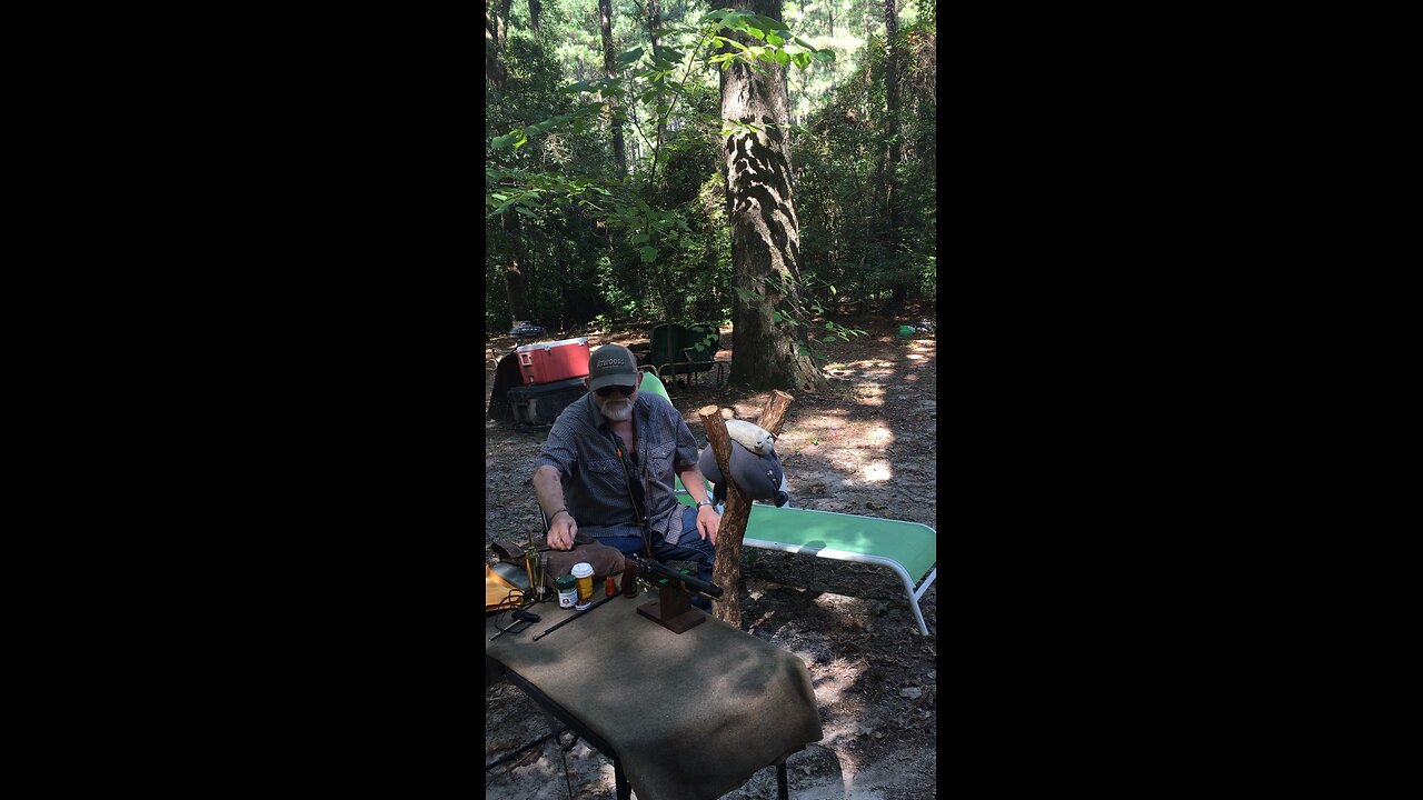 Shooting my trapper model black power pistol