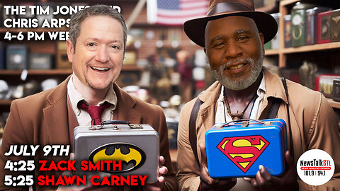 The Tim Jones and Chris Arps Show 07.09.2025 Zack Smith | Shawn Carney