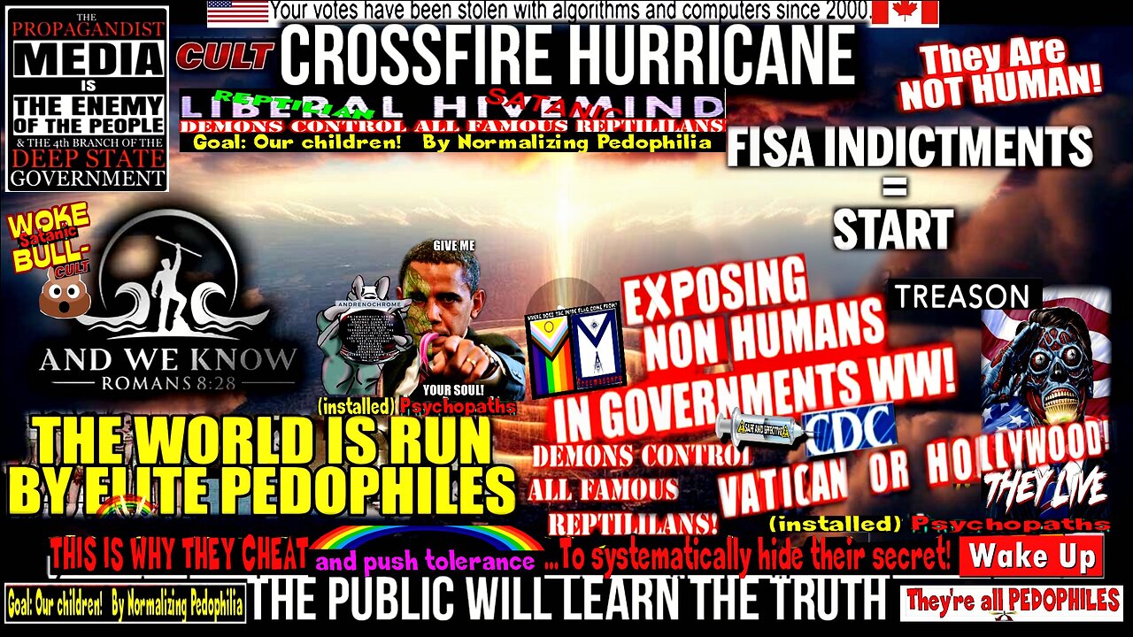 4.11.25: Crossfire Hurricane released, Clinton exposed, PANIC, DNI on ELECTION THEFT, J6, Set STAGE