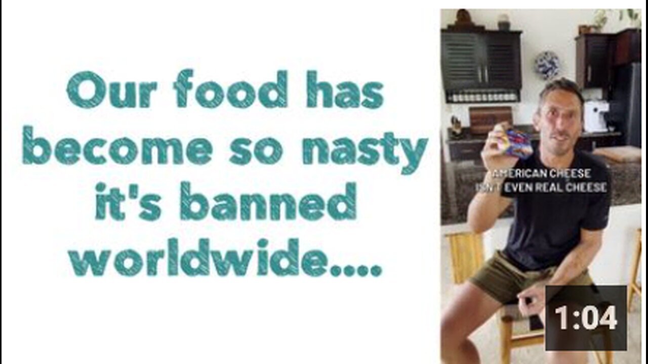 "Worldwide Ban on Our Unhealthily Prepared Food"