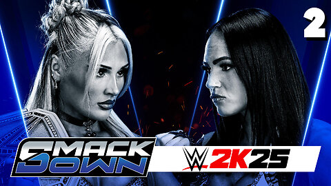 WWE 2K25 Smackdown October 24th 2025 - Match 2: Athleticism!