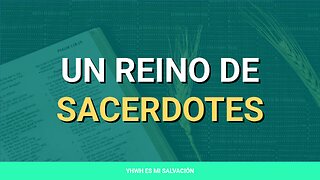 ✝️ ️Un reino de sacerdotes | Éxodo 19:3-6