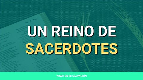 ✝️ ️Un reino de sacerdotes | Éxodo 19:3-6