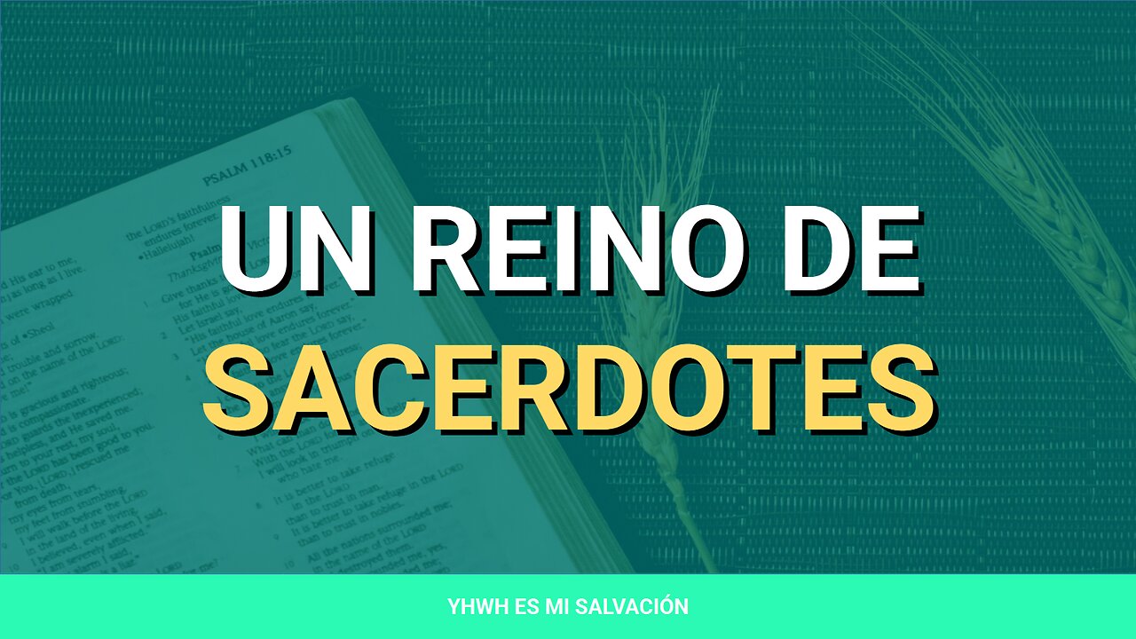 ✝️ ️Un reino de sacerdotes | Éxodo 19:3-6
