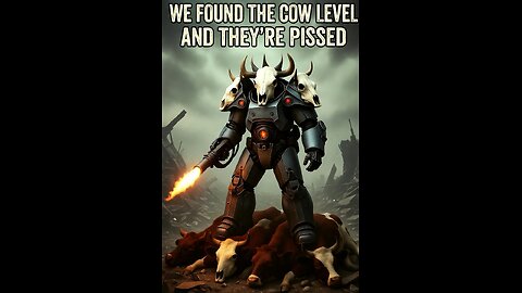 Fallout 4 Cow Level Took over. Flame ON !