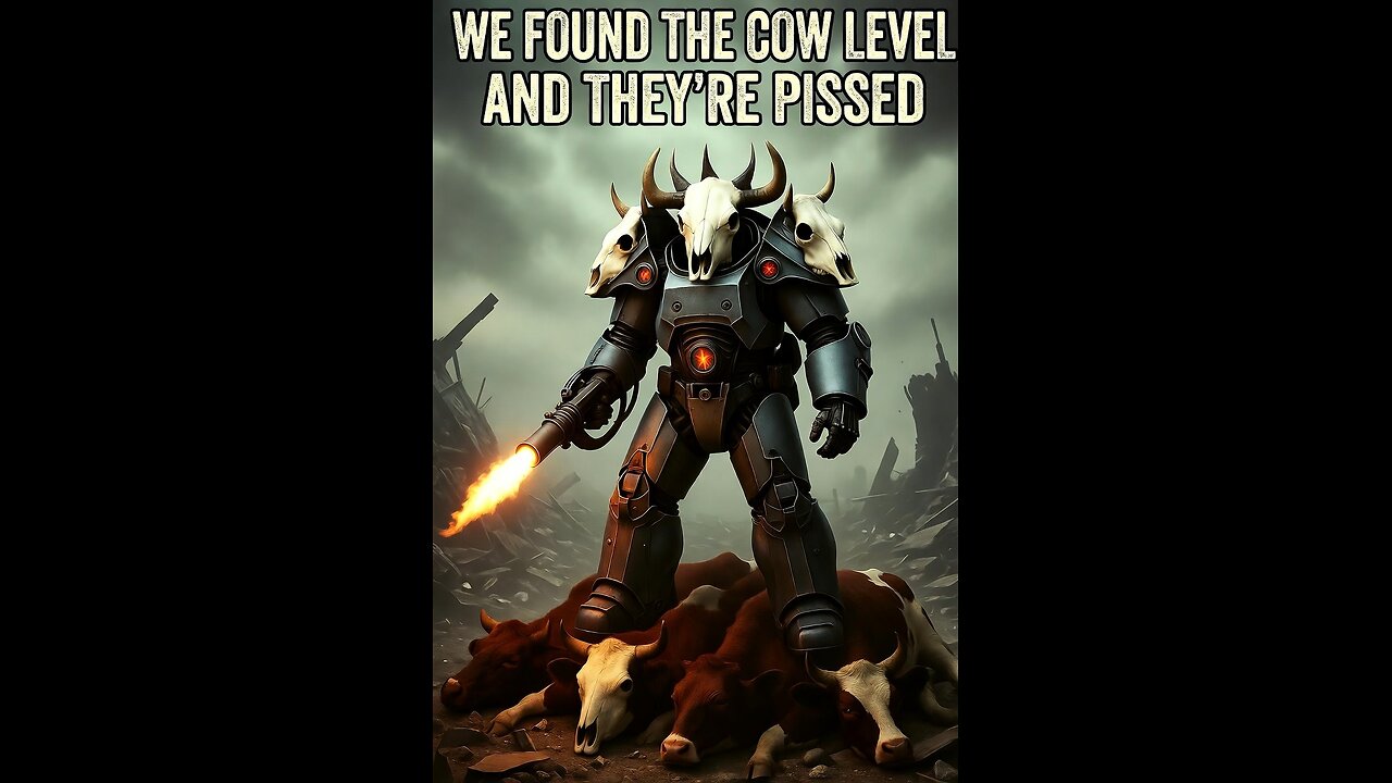 Fallout 4 Cow Level Took over. Flame ON !