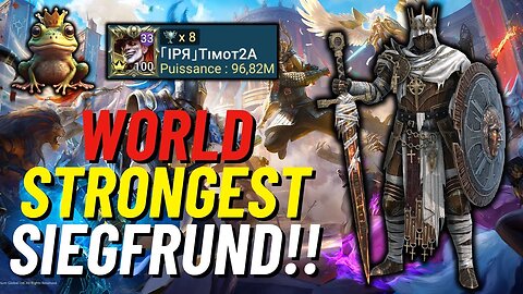 LE SIEGFRUND LE PLUS FORT DU MONDE ONE SHOT TOUT!!! | RAID: Shadow Legends [Flokossama]
