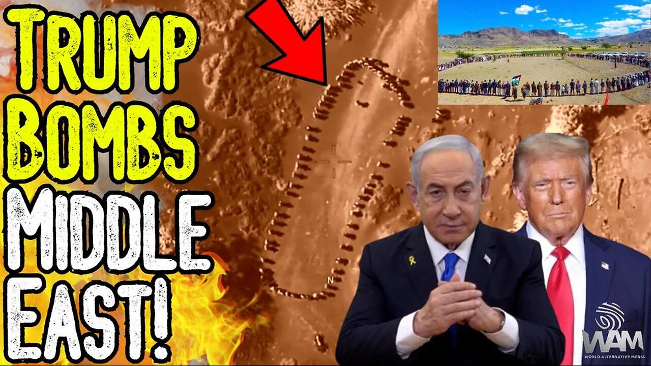 TRUMP BOMBS MIDDLE EAST! - Goes FULL Neocon! - Israel Caught Targeting Aid Workers!