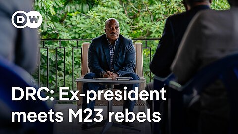 Tensions mount at DRC frontline as ex-President Kabila meets M23 rebels | DW News