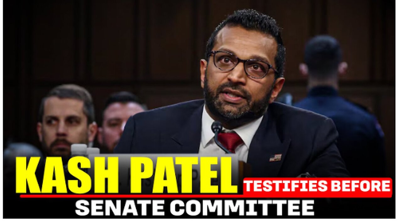 LIVE: FBI Director Kash Patel testifies on President Trump's 2026 budget request for FBI |USA