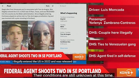 DHS identifies 2 people shot by Border Patrol in Portland