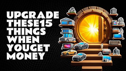 Once You Get Money Upgrade These 15 Things