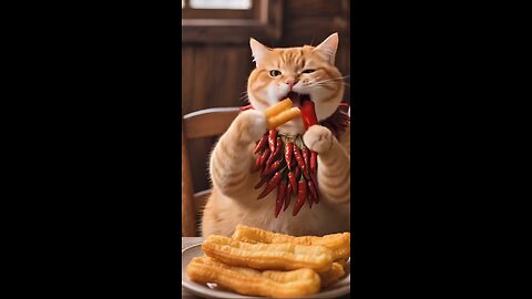 Cat funny videos#cat #funnycat #orangecat #funny #funnyvideos #aicat #ai #aivideoshorts #shorts