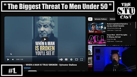 #1. The Biggest Threat To Men Under 50 - [The Stu Cast]