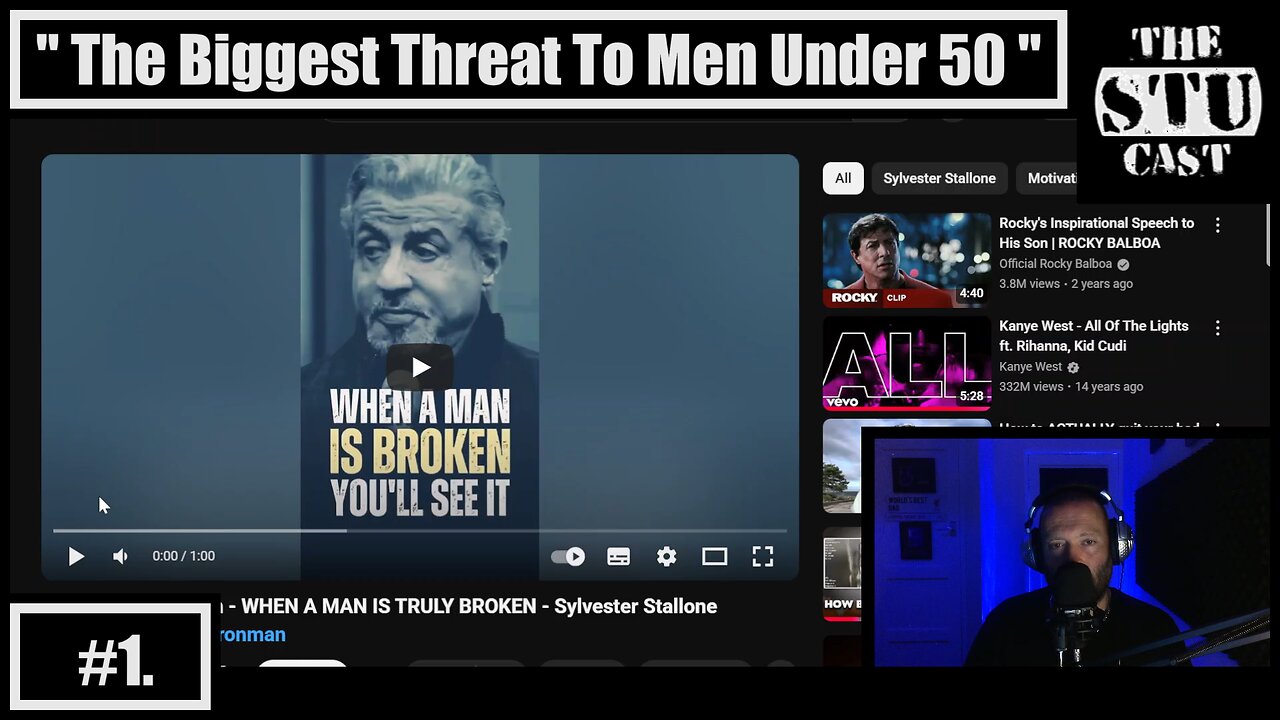 #1. The Biggest Threat To Men Under 50 - [The Stu Cast]