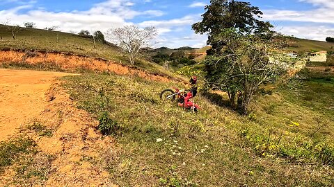 me having some fun with my bike