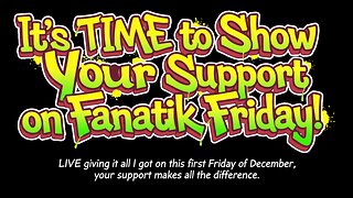 💯It's TIME to Show Your Support on Fanatik Friday!💯🤴BEAM KING👑