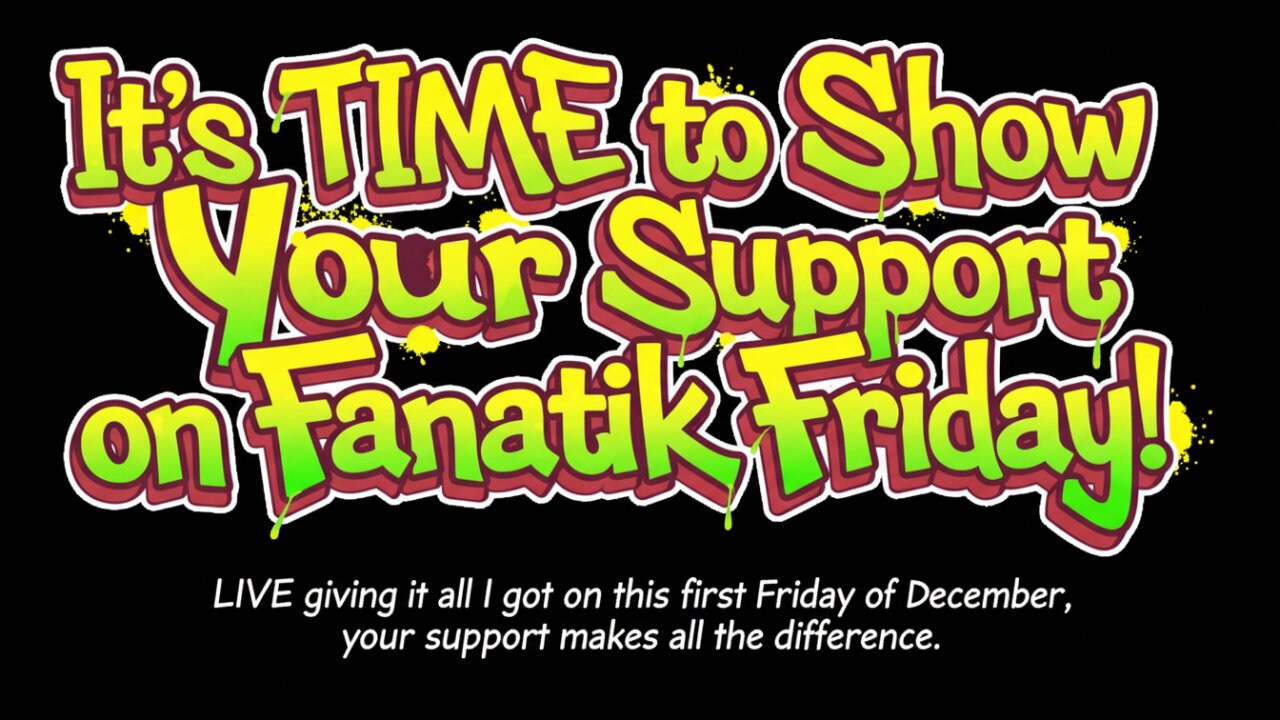 💯It's TIME to Show Your Support on Fanatik Friday!💯🤴BEAM KING👑