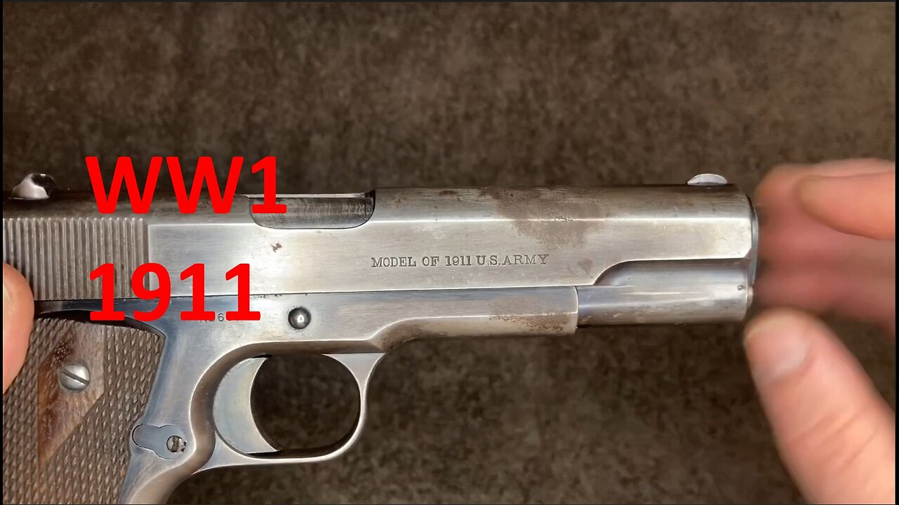 Colt 1911 - Overview & Conservation