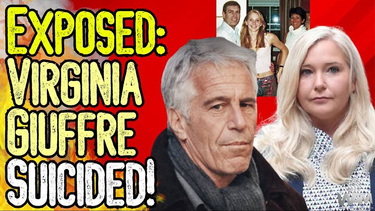 EXPOSED: VIRGINIA GIUFFRE SUICIDED - Another Epstein Accuser Murdered As Alleged "List" Hidden!
