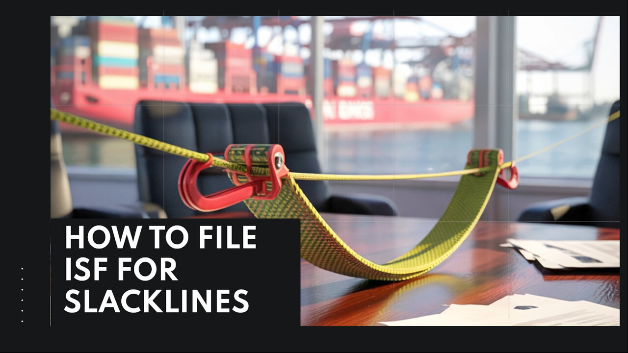 How To File ISF For Slacklines