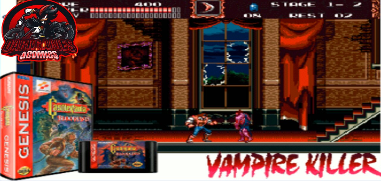 Castlevania: Bloodlines vampire killer -1994 Gameplay PART 1