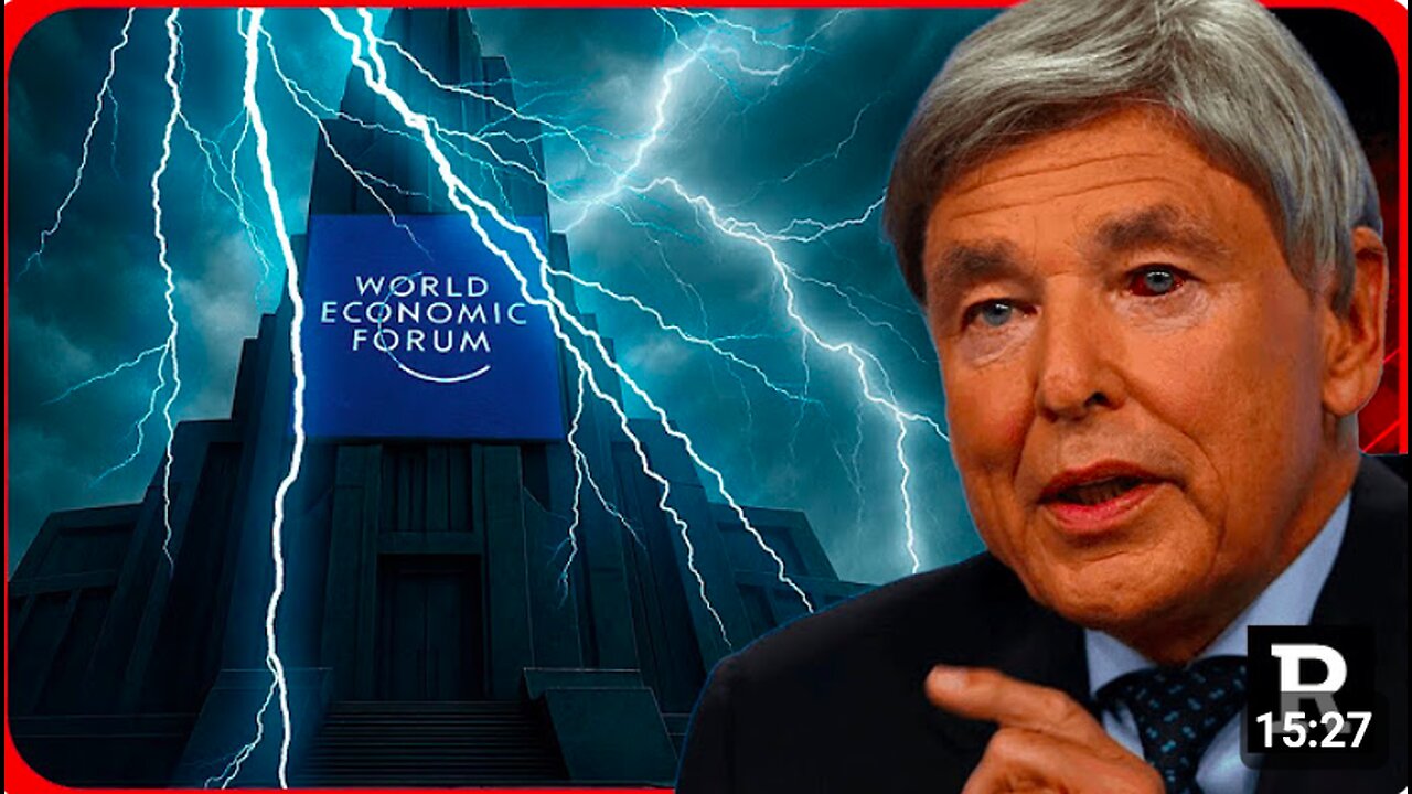 Holy SH*T! Look at Klaus Schwab's REPLACEMENT at the WEF, he's worse! | Redacted w Clayton Morris