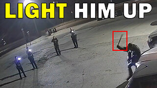 Officers Try Less Lethal On Machete-Wielding Man Before He Charges At Them - LEO Round Table S10E249