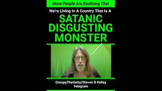 THE USA-ISRAELI Country That Is A SATANIC DISGUSTING MONSTER -Steven D Kelley