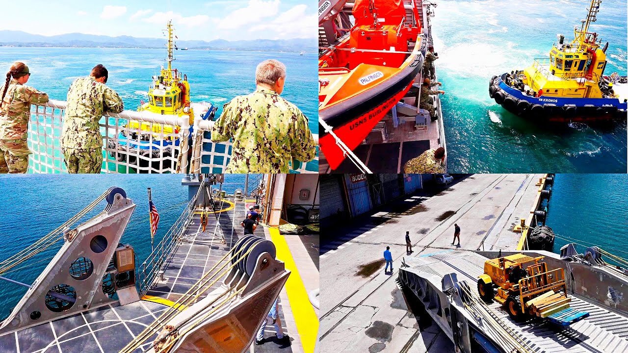 USNS Burlington Arrives in Honduras for Continuing Promise Mission (2024)