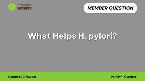 What Helps H. pylori