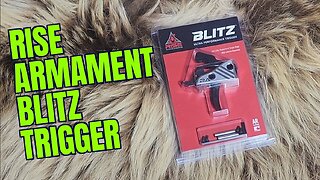 Rise Armament Blitz AR15 Trigger Installation and Review.