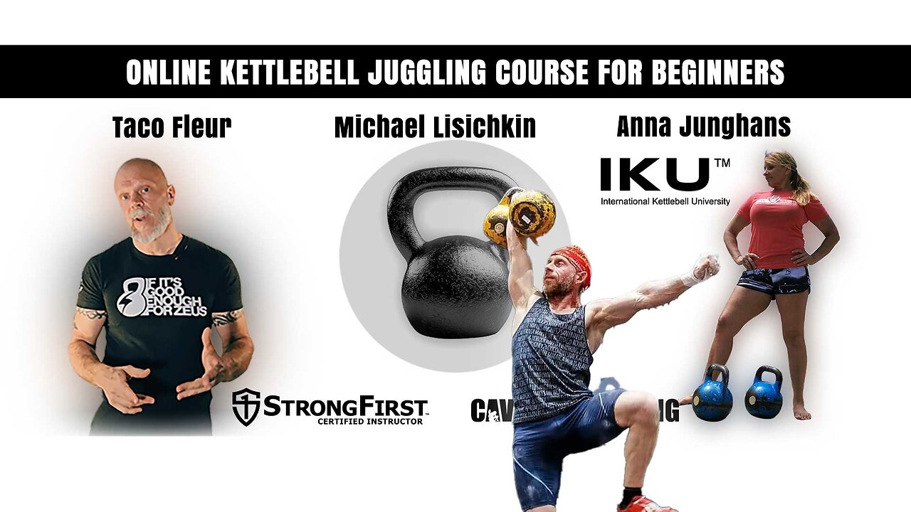 Online Kettlebell Juggling Course for Beginners Level 1