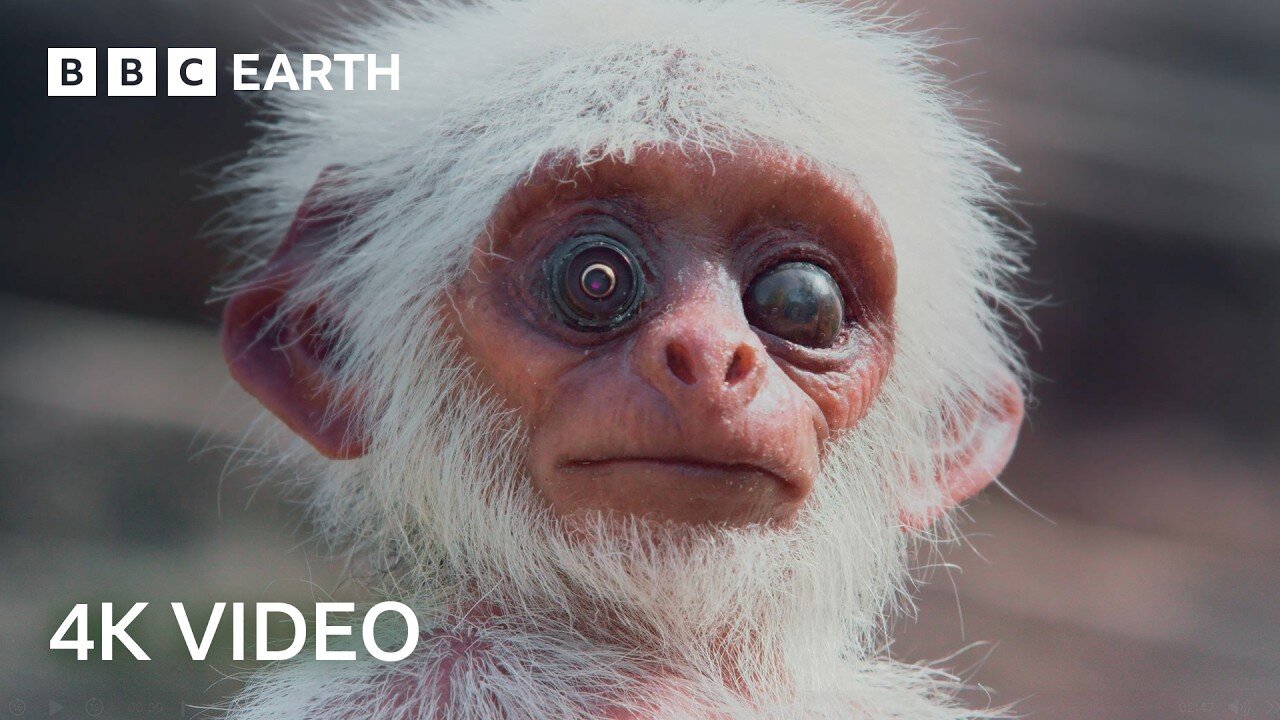 Baby Monkey Mistaken For Dead and Mourned By Troop | Spy in the Wild | 4K UHD | BBC Earth