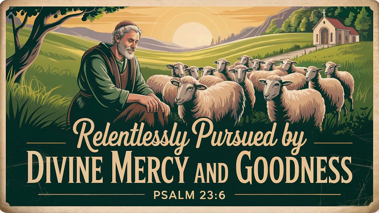 Relentlessly Pursued by Divine Mercy and Goodness