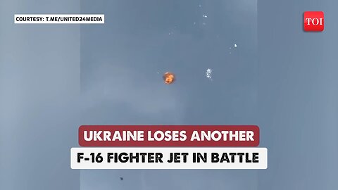 Ukraine loses F-16 fighter jet and pilot in overnight Russian attacks