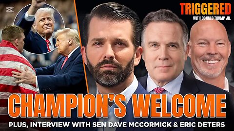 A Champion's Welcome at NCAA Wrestling, Plus Interviews with Sen McCormick Eric Deters | TRIG Ep.227