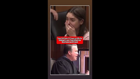 Hell on wheels' teen who killed boyfriend and his friend in crash is sentenced to 15 years to life