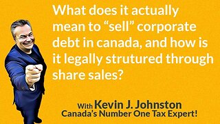 Sell Kevin J. Johnston All Your Corporate Debt - Questions & Answers 1